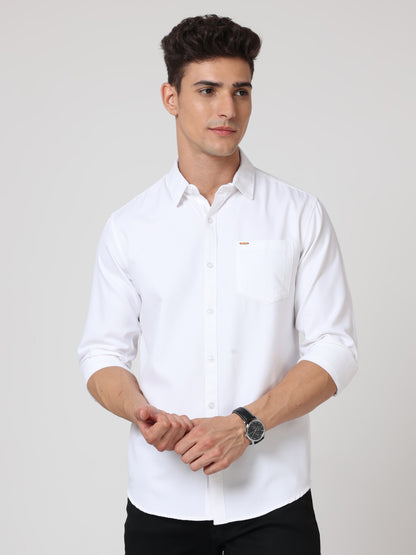 Onfire Oxford White Shirt