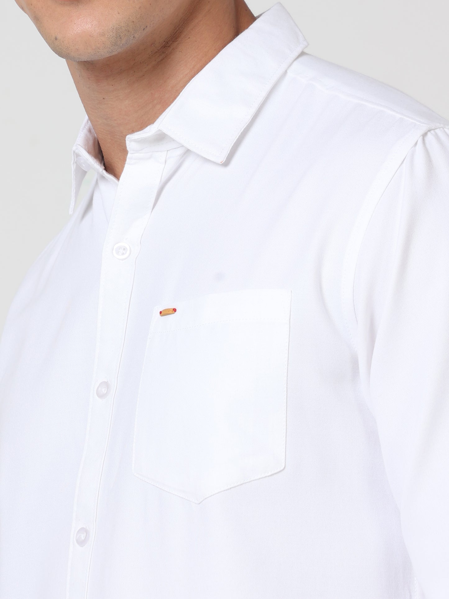 Onfire Oxford White Shirt