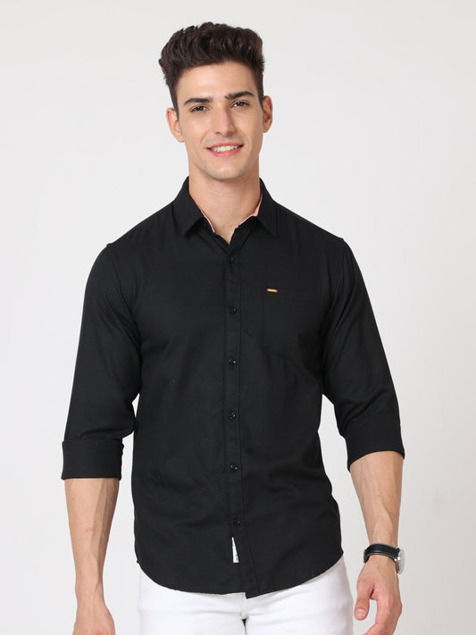 Onfire Popcorn Black Shirt