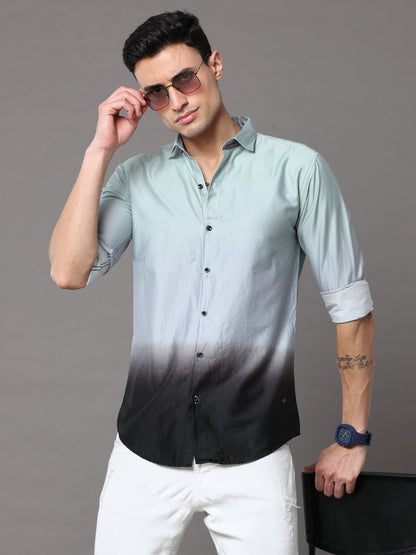 Onfire Fancy Designer Sky Blue Shirt