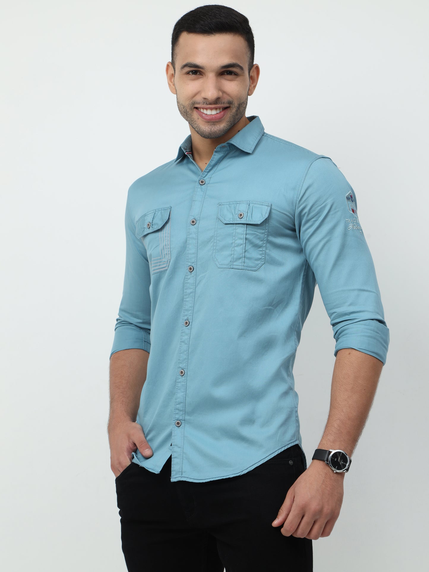 Onfire Cargo Turquoise Shirt