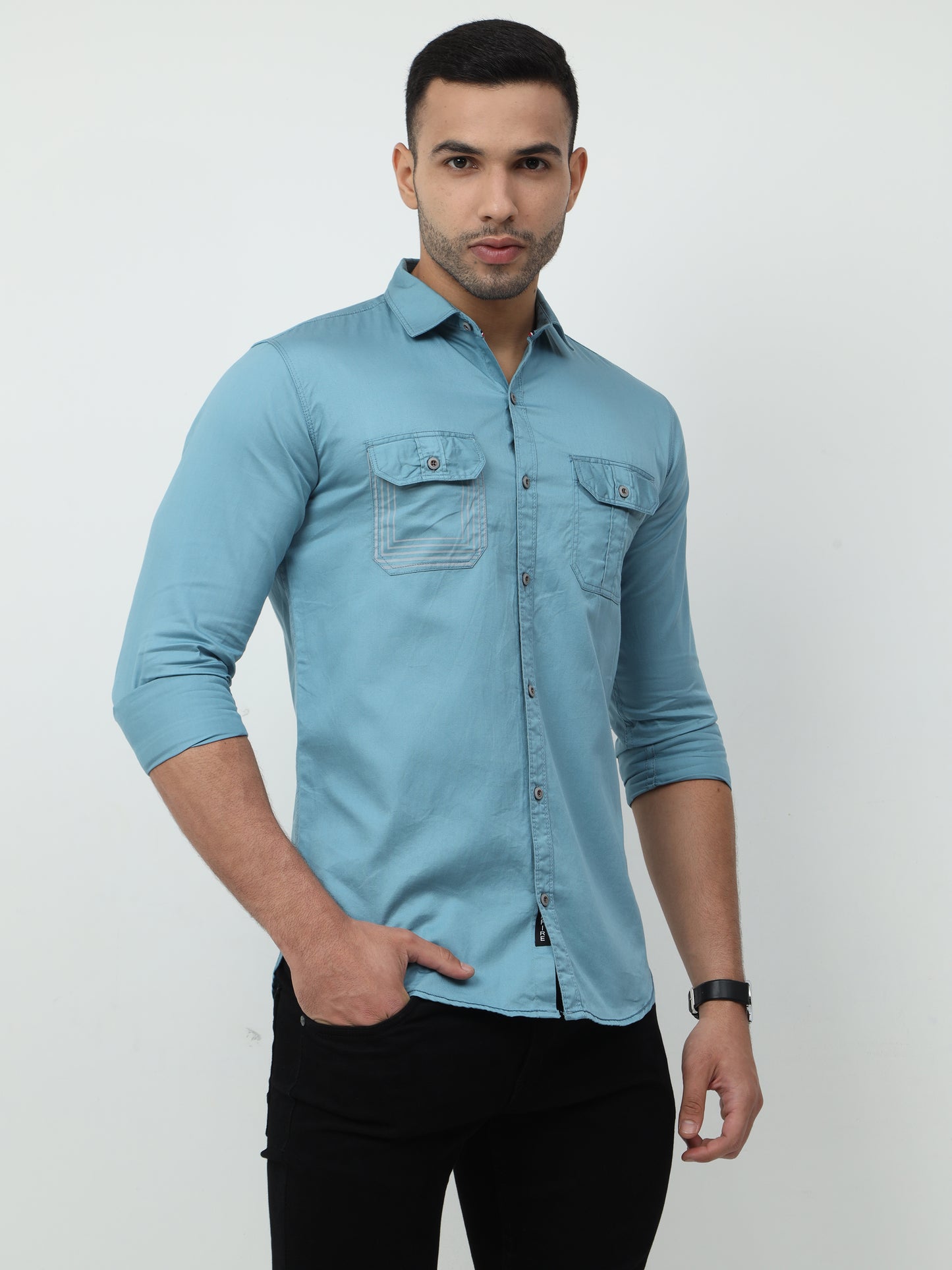 Onfire Cargo Turquoise Shirt