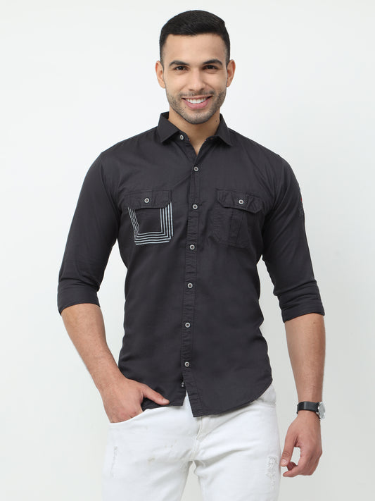 Onfire Cargo Dark Grey Shirt