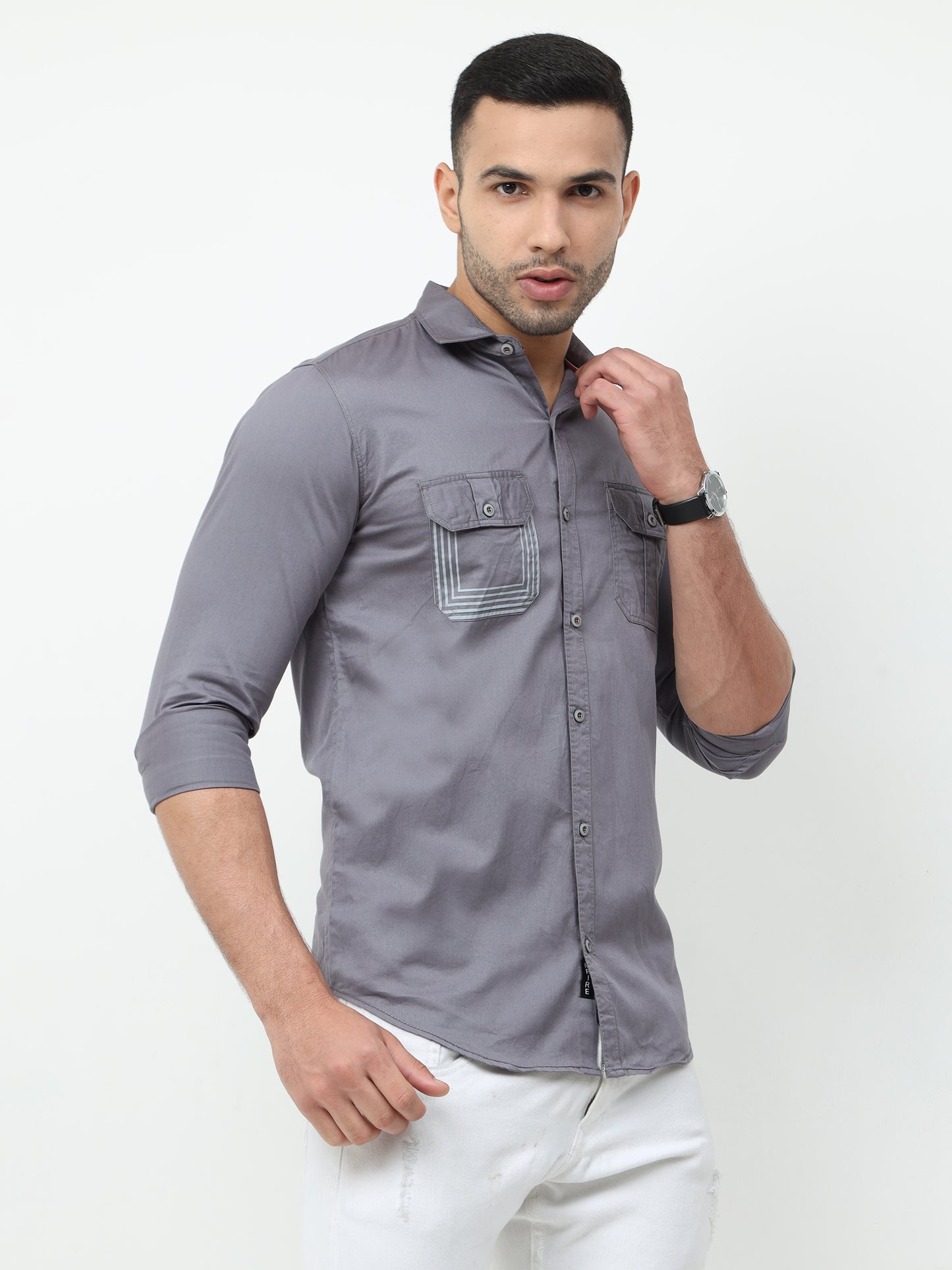 Onfire Cargo Light Grey Shirt