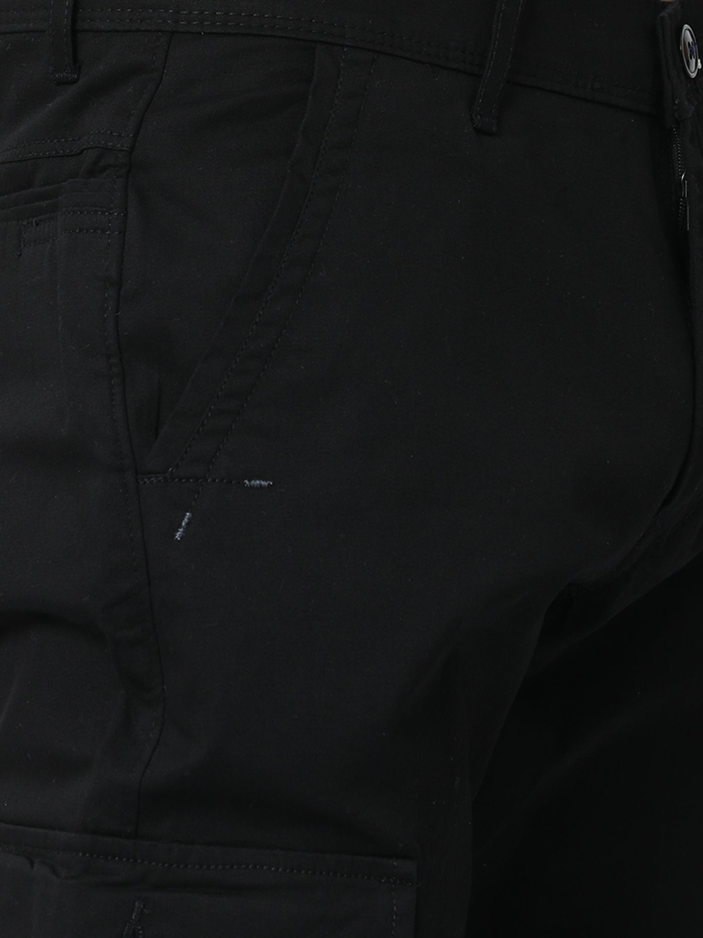 Hardy Black Cargo Pant A113A