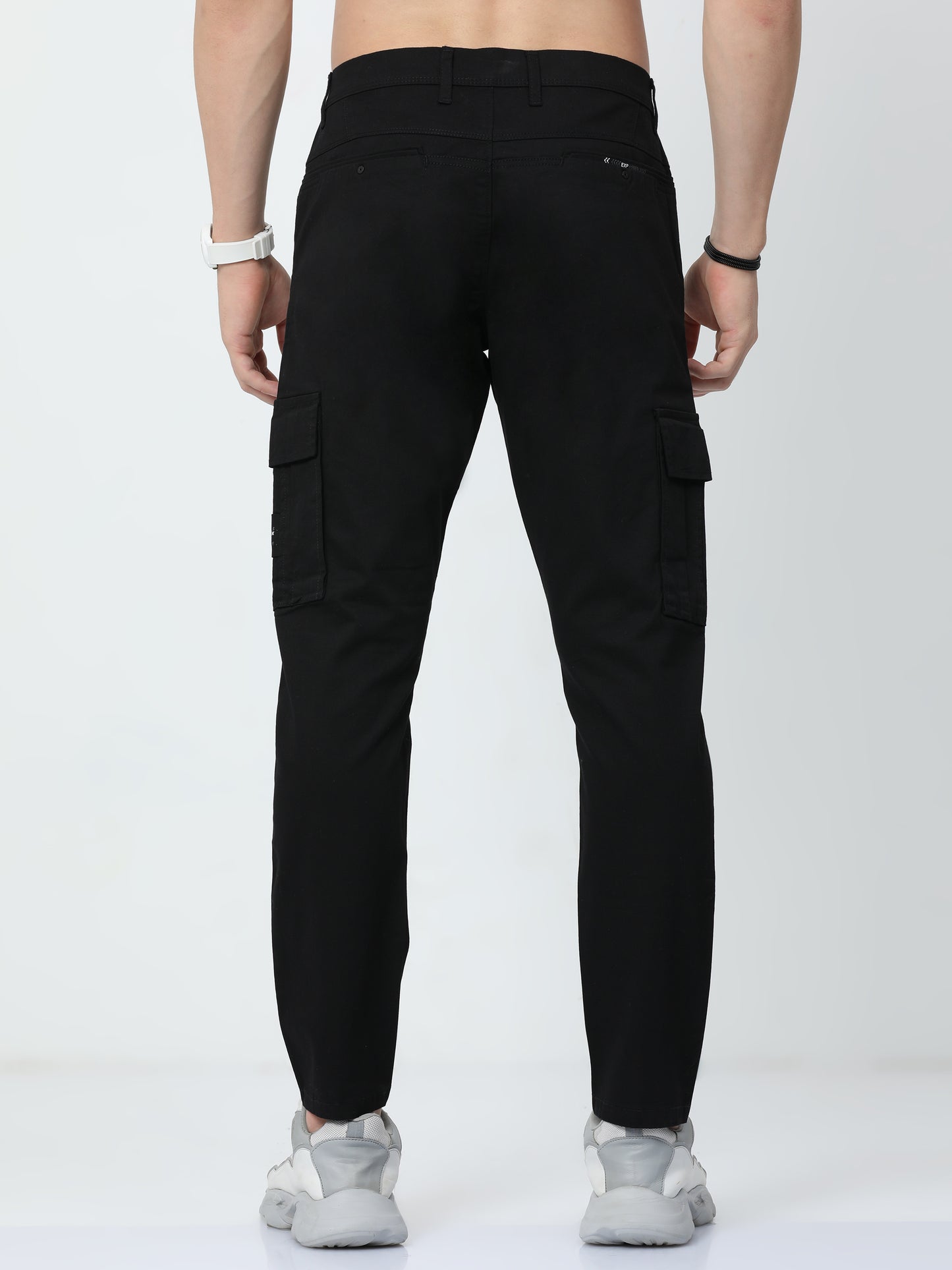 Hardy Black Cargo Pant A113A