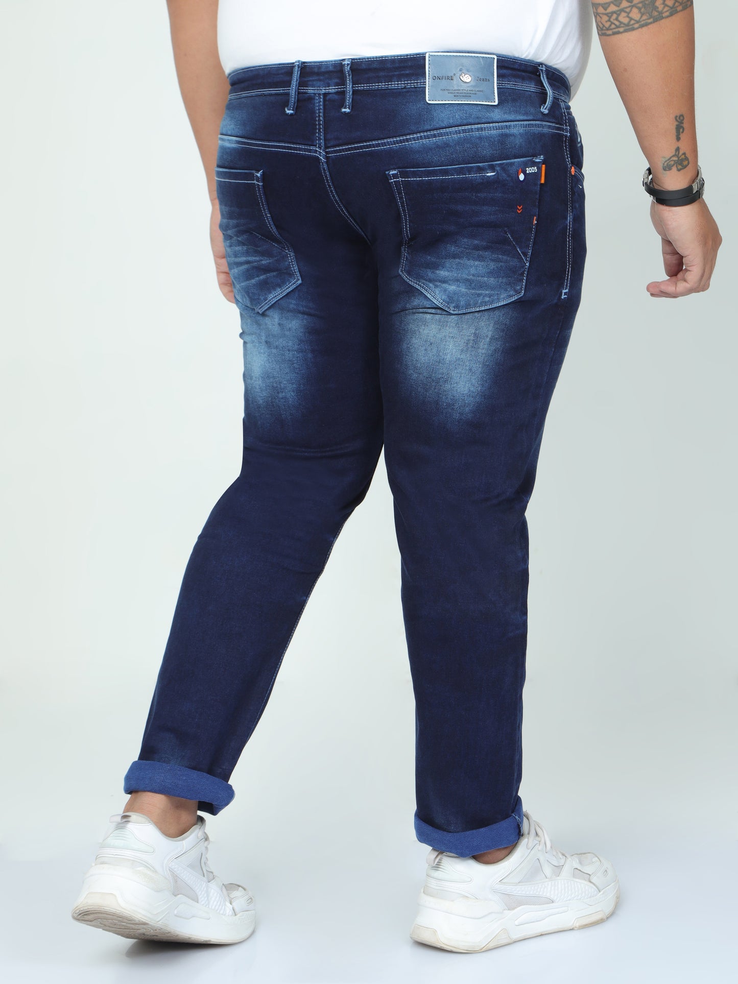 Renegade Dark Blue Plus size Jeans A1571A