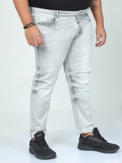 ChronoFlex Light Grey Plus size Jeans A1614A