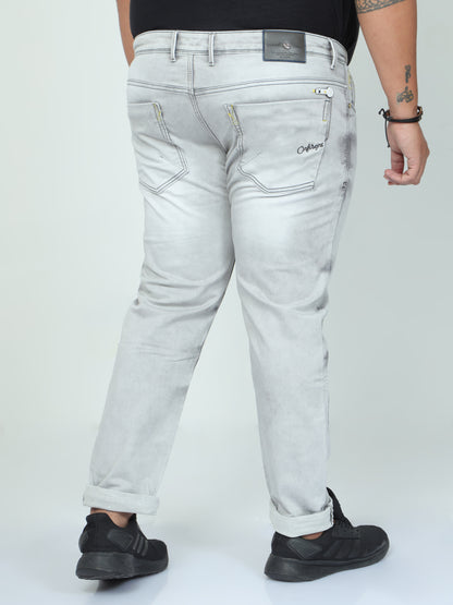 ChronoFlex Light Grey Plus size Jeans A1614A