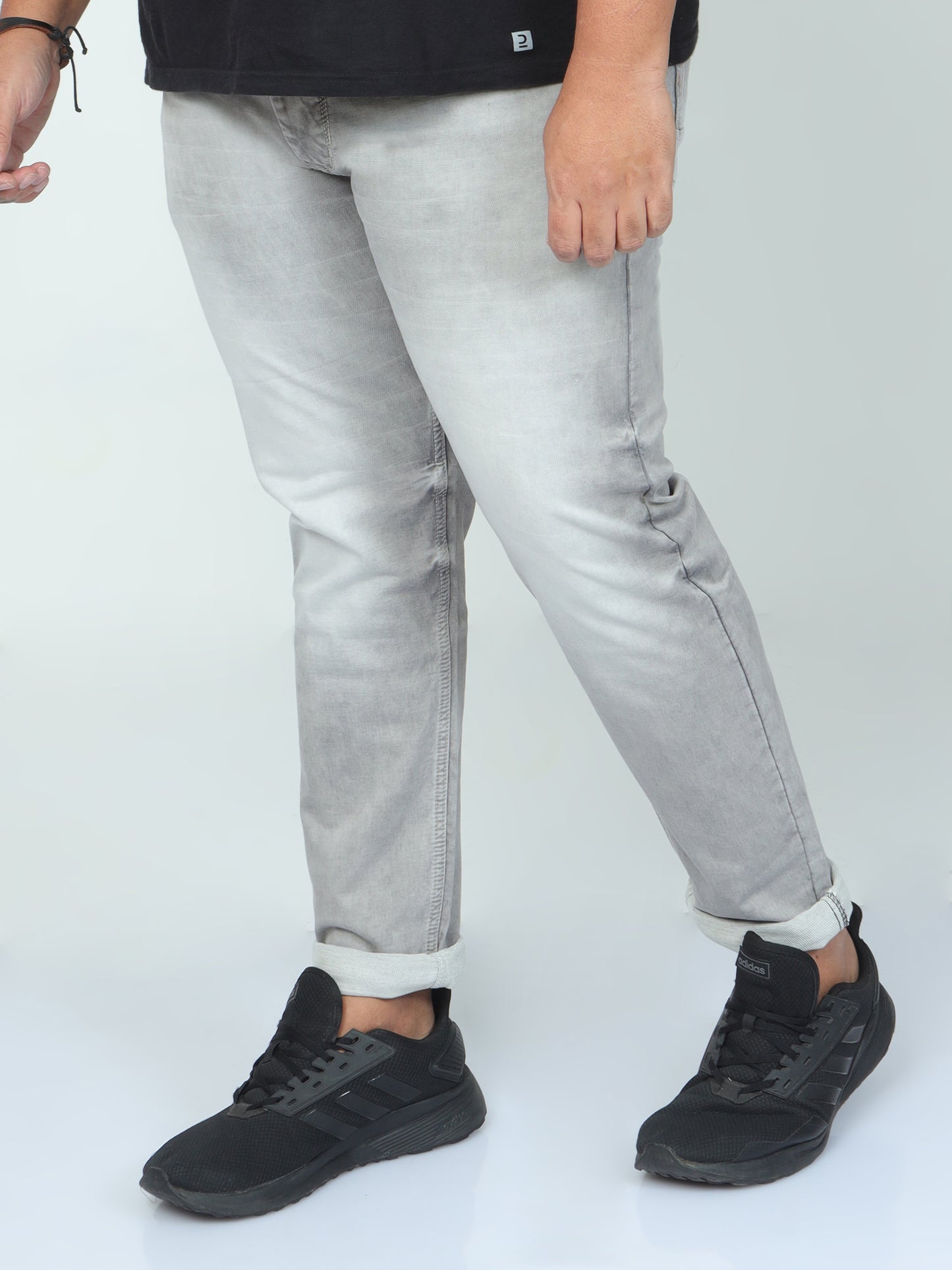 StormRider Grey Plus size Jeans A1611A