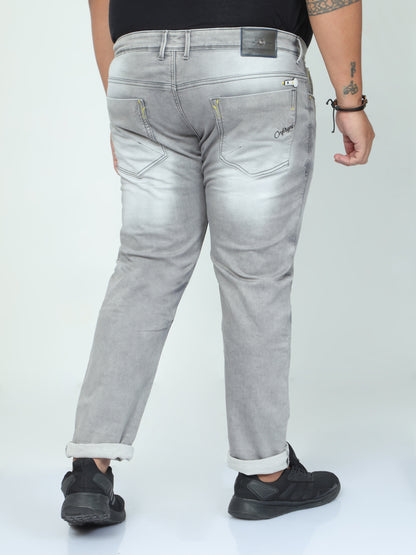 ChronoFlex Grey Plus size Jeans A1614A