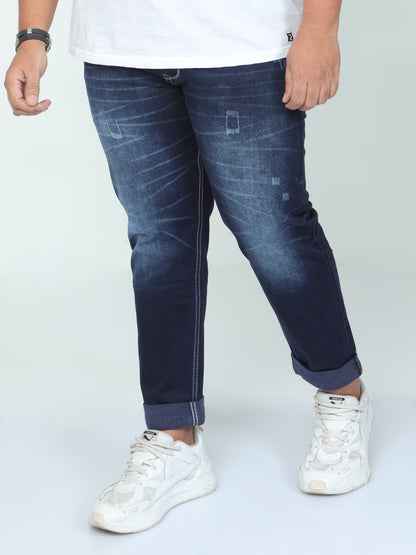 Magnus Dark Blue Plus Size jeans A1573A