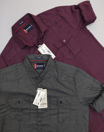 Croped Cargo Shirt