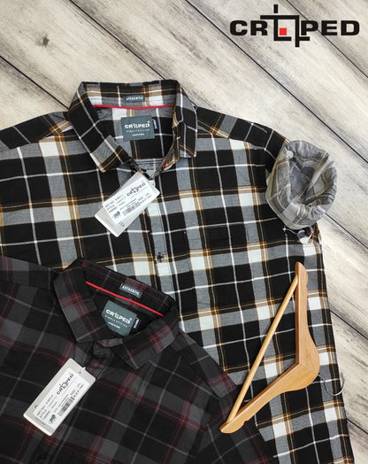 Croped  Diesel Check Shirt