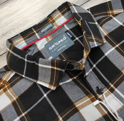 Croped  Diesel Check Shirt