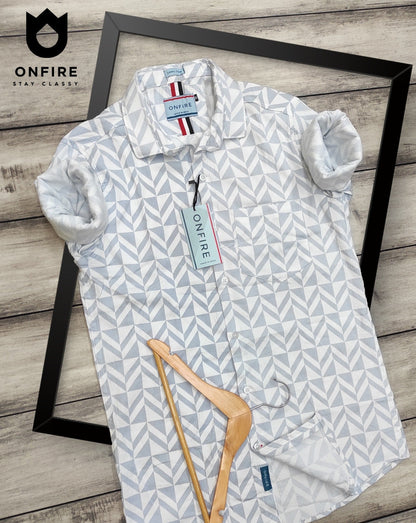 Onfire Popcorn Printed Shirt