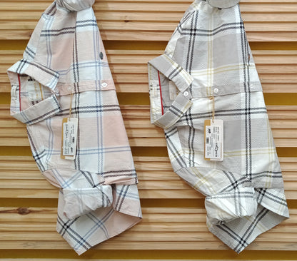 Croped Softy Cotton Checks Shirts