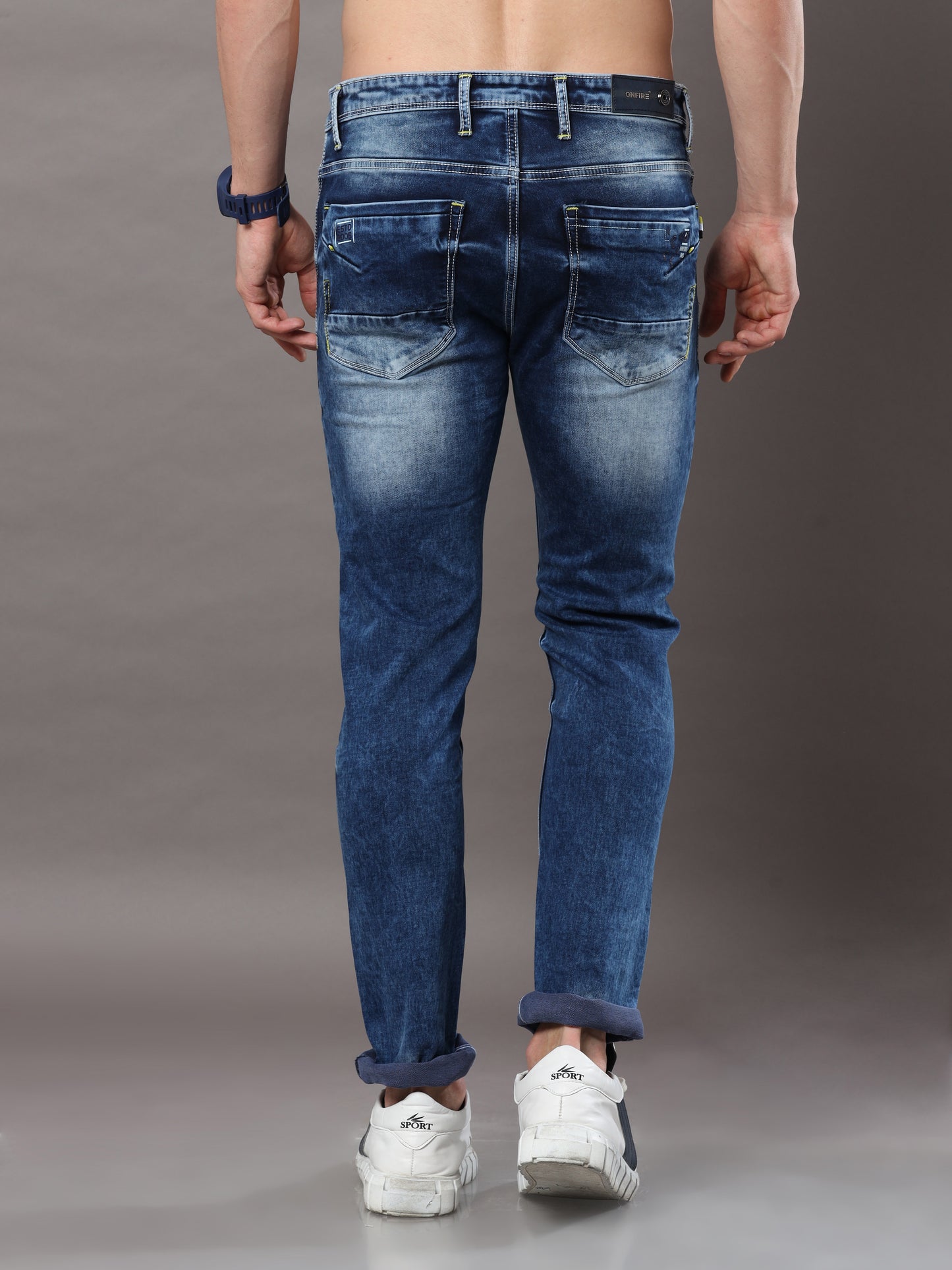 Onfire Light Blue Skinny Jeans