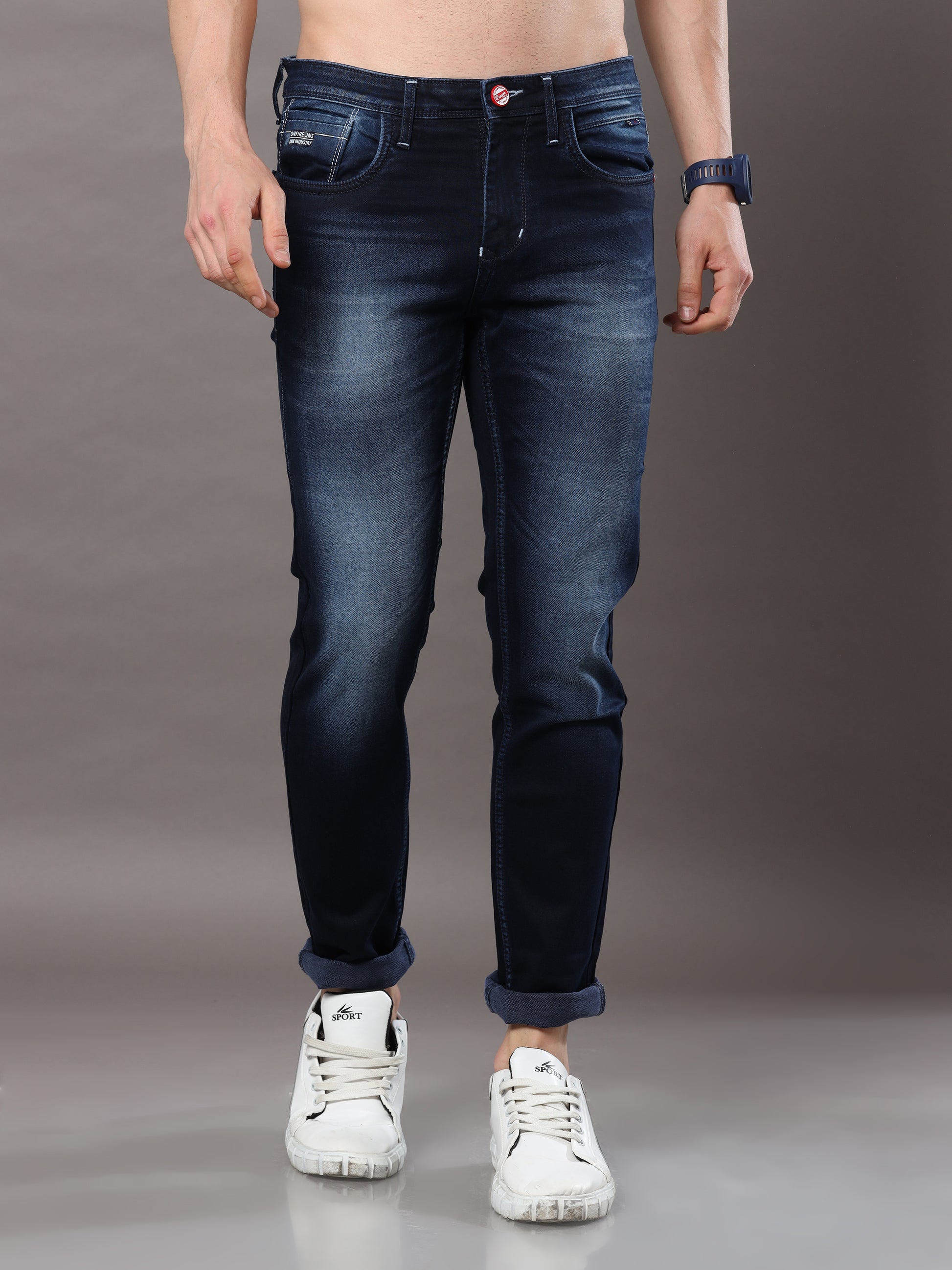 Onfire Celine Dark Blue Skinny Jeans