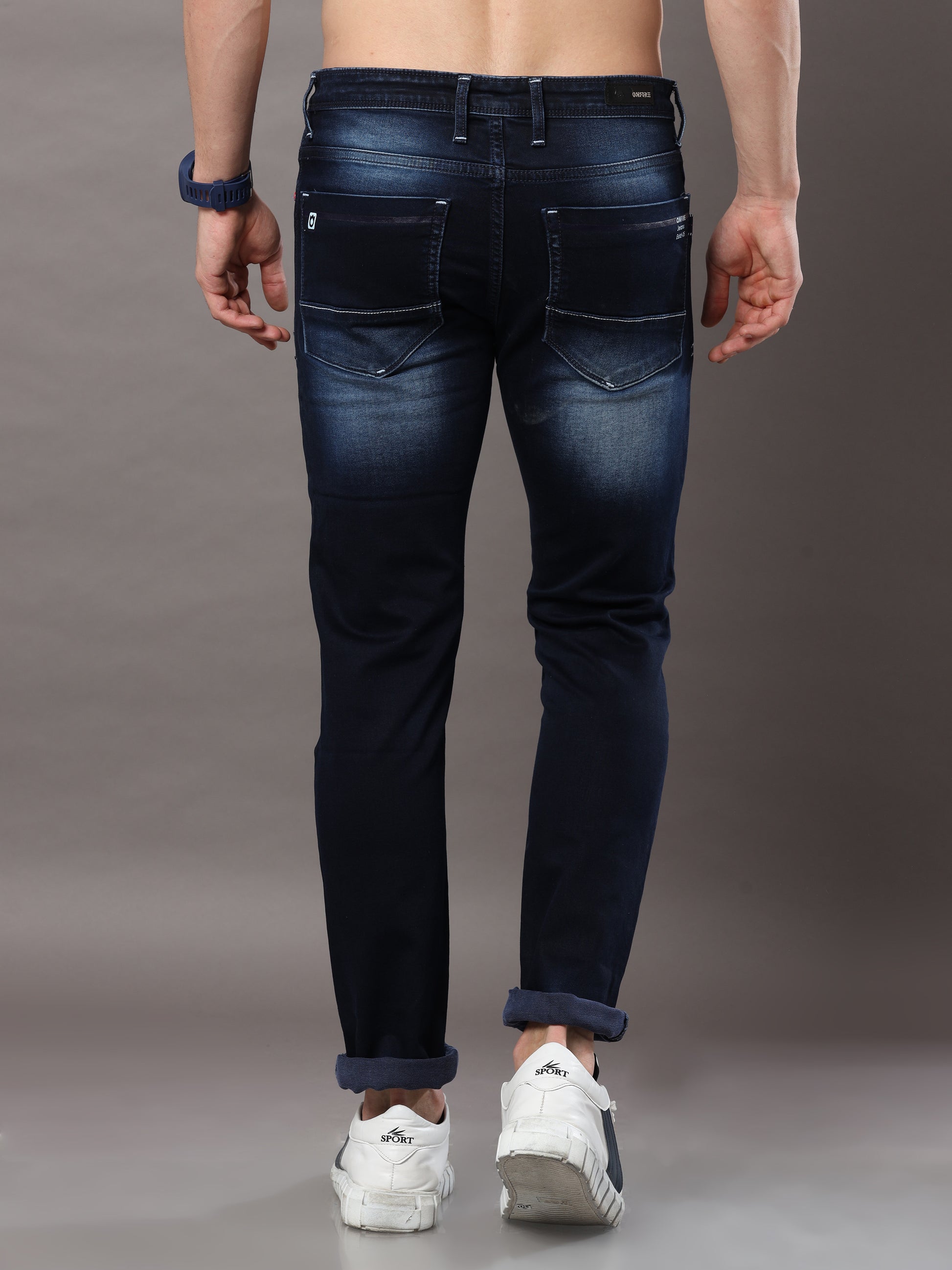 Onfire Celine Dark Blue Skinny Jeans