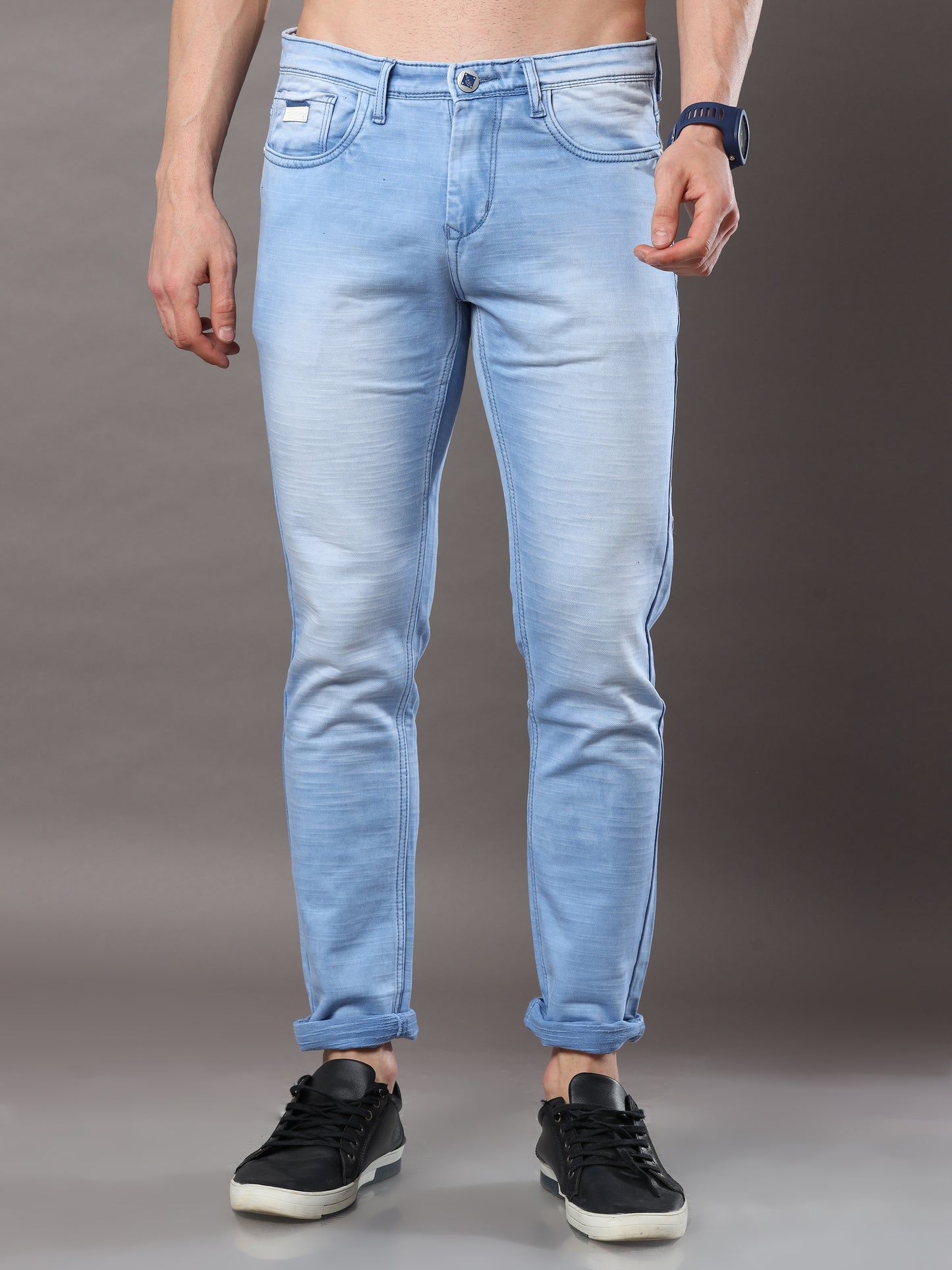 Onfire Sky Blue Skinny Jeans