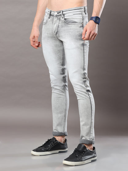 Onfire Grey Skinny Jeans