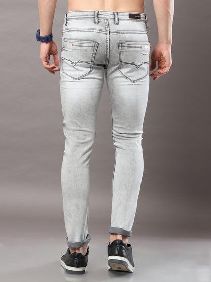 Onfire Grey Skinny Jeans