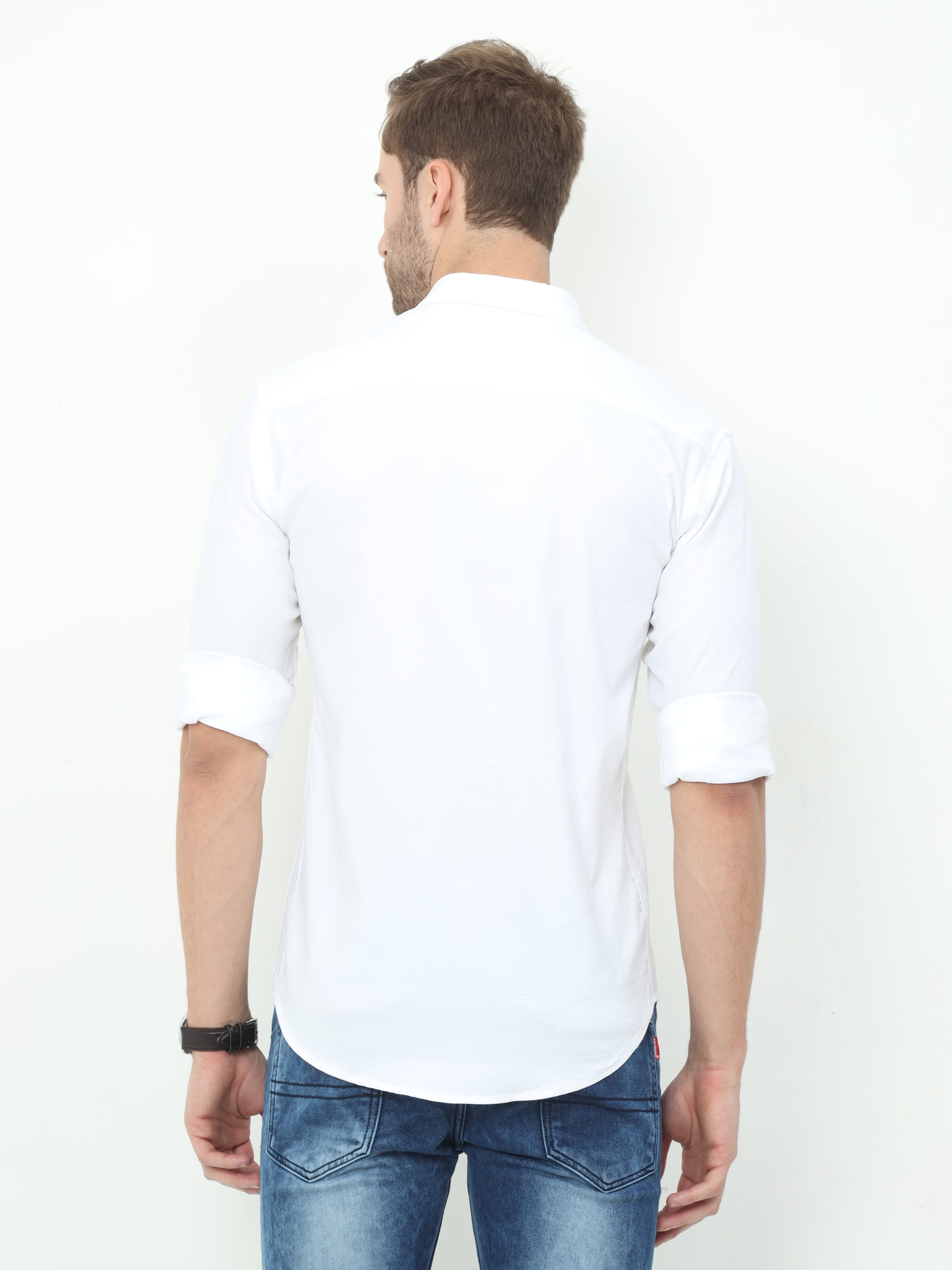 Onfire Fresco Designer White Shirt