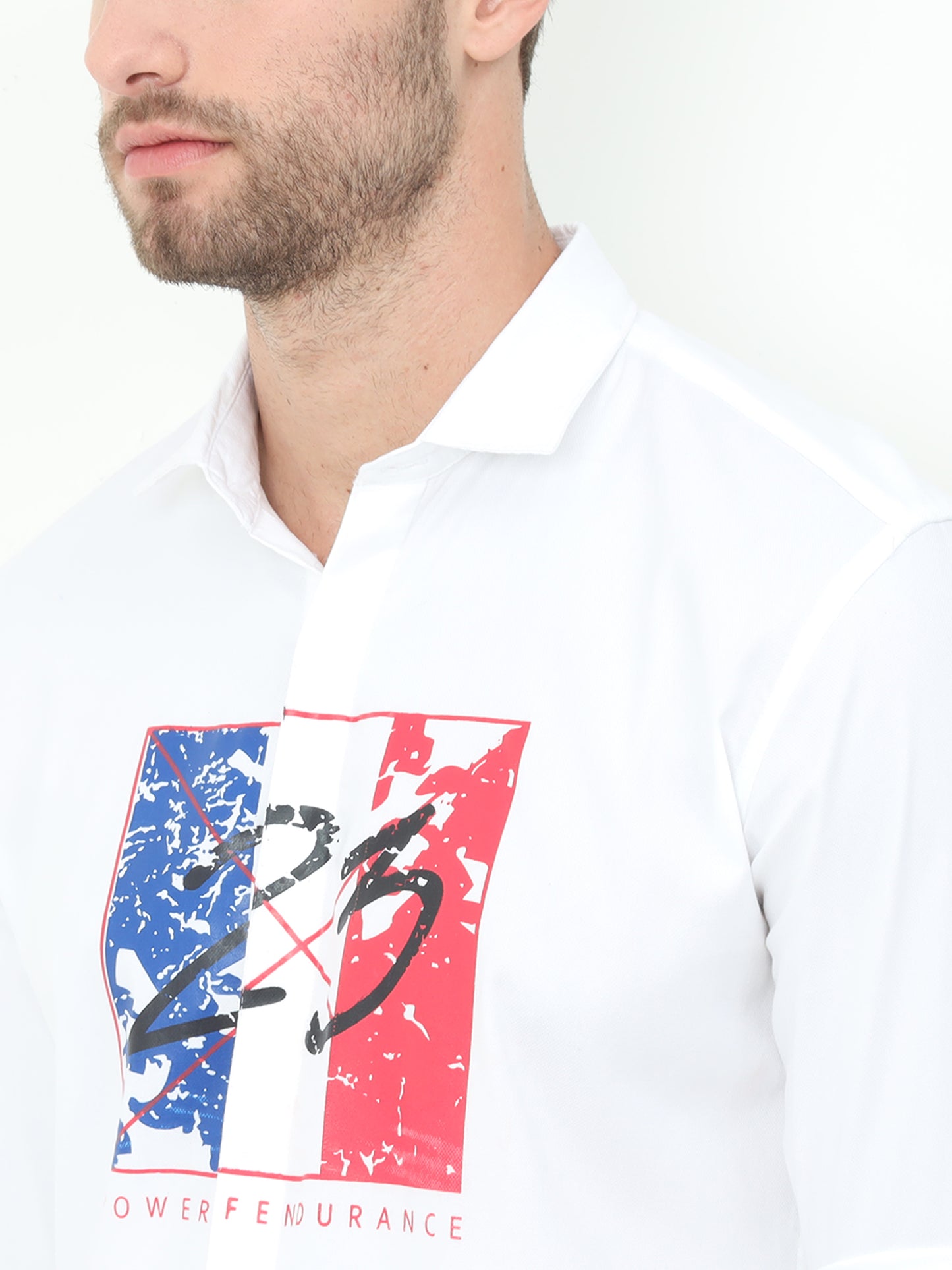 Onfire Fresco Designer White Shirt