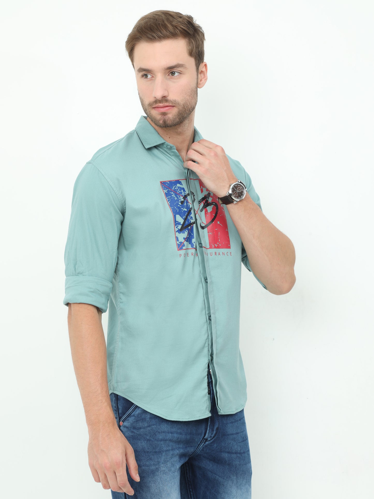 Onfire Fresco Designer Lux Green Shirt