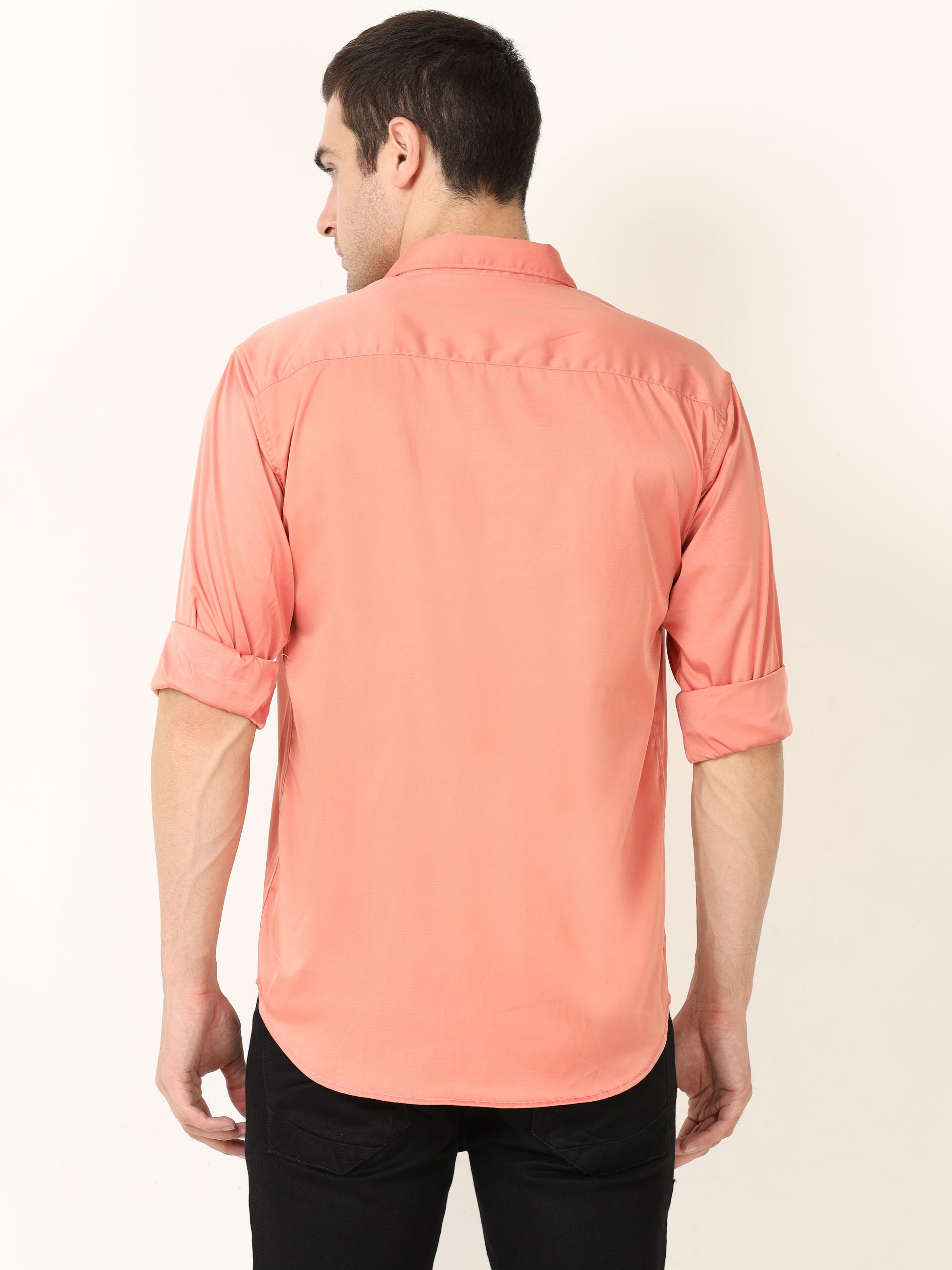 Onfire Designer Peach Shirt