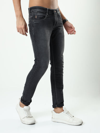 Onfire Dark Grey Skinny Fit Jeans