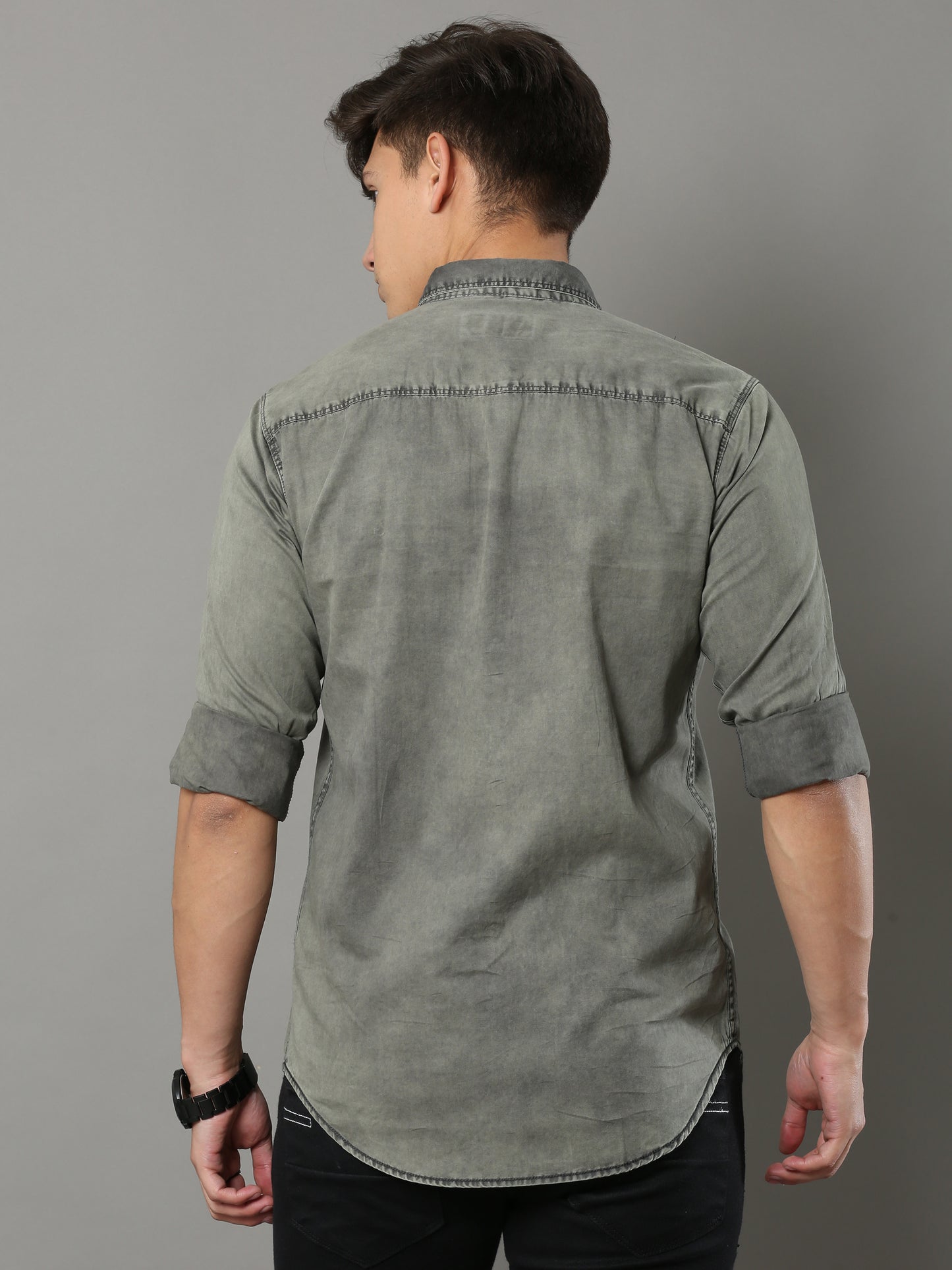 Onfire Sulphur Cargo Grey Shirt