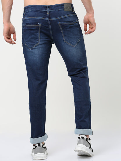 Onfire Plus Size Slim Fit Denim Blue