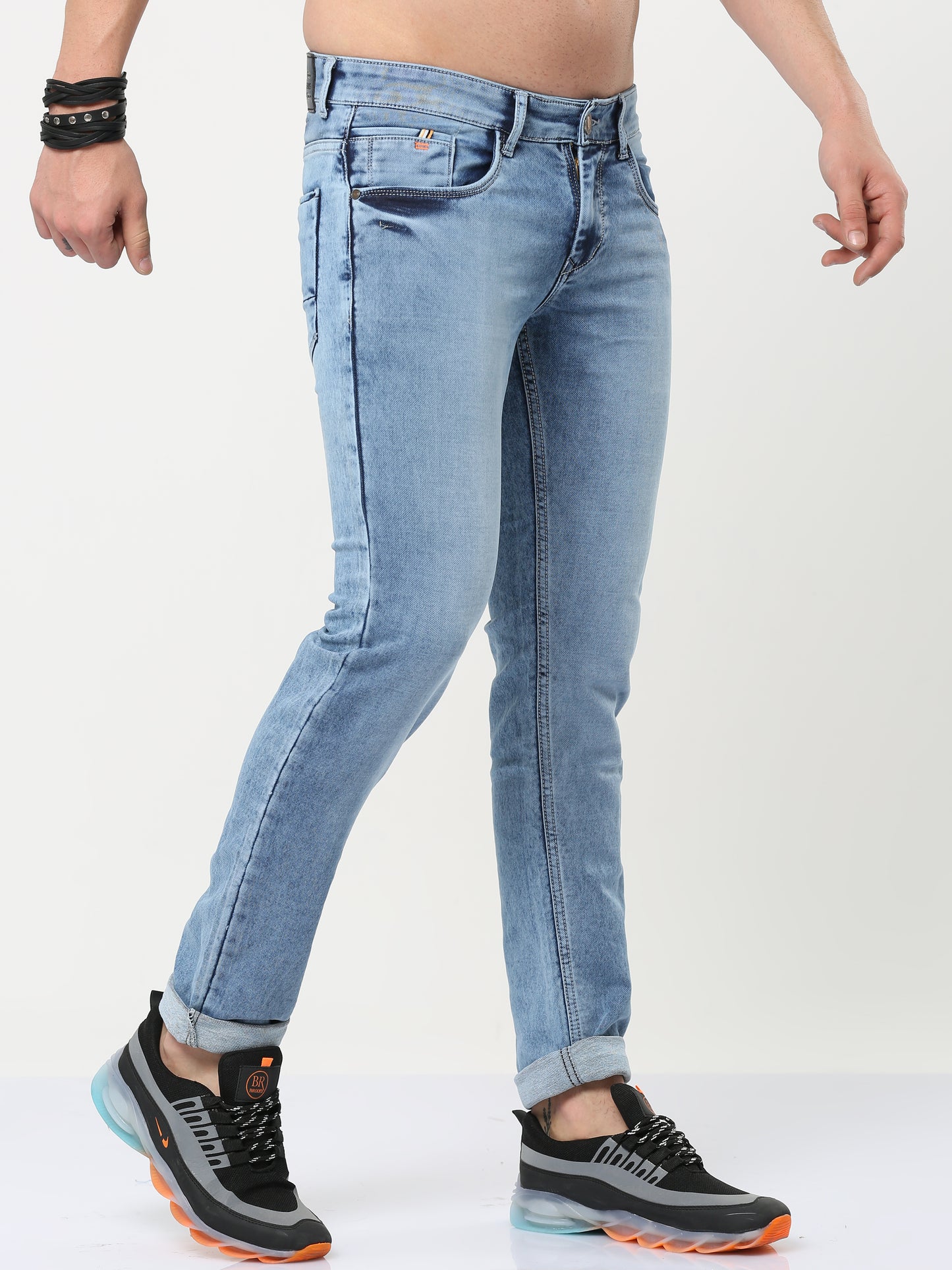 Onfire Ink Blue Skinny Fit Jeans 