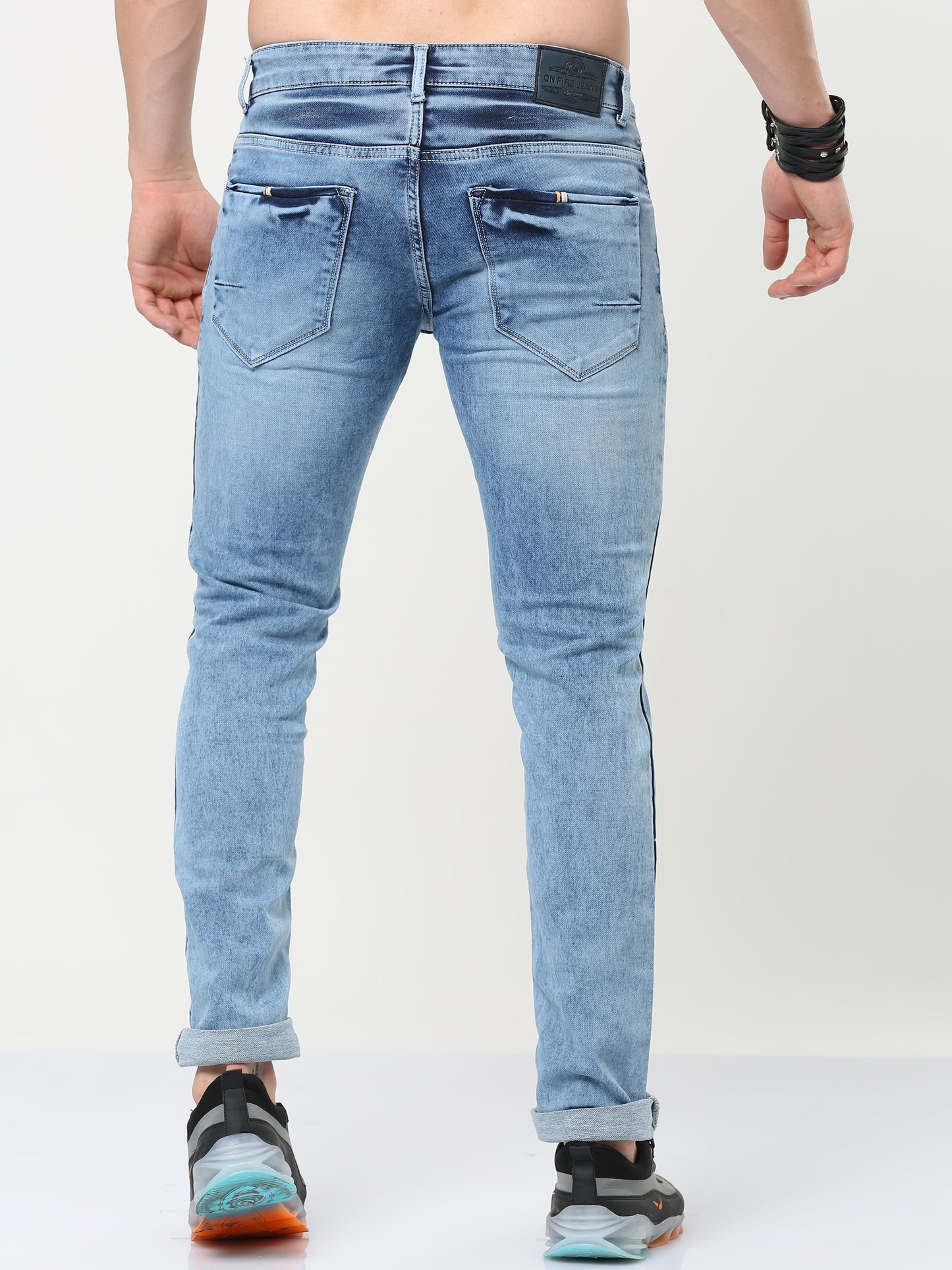 Onfire Ink Blue Skinny Fit Jeans 