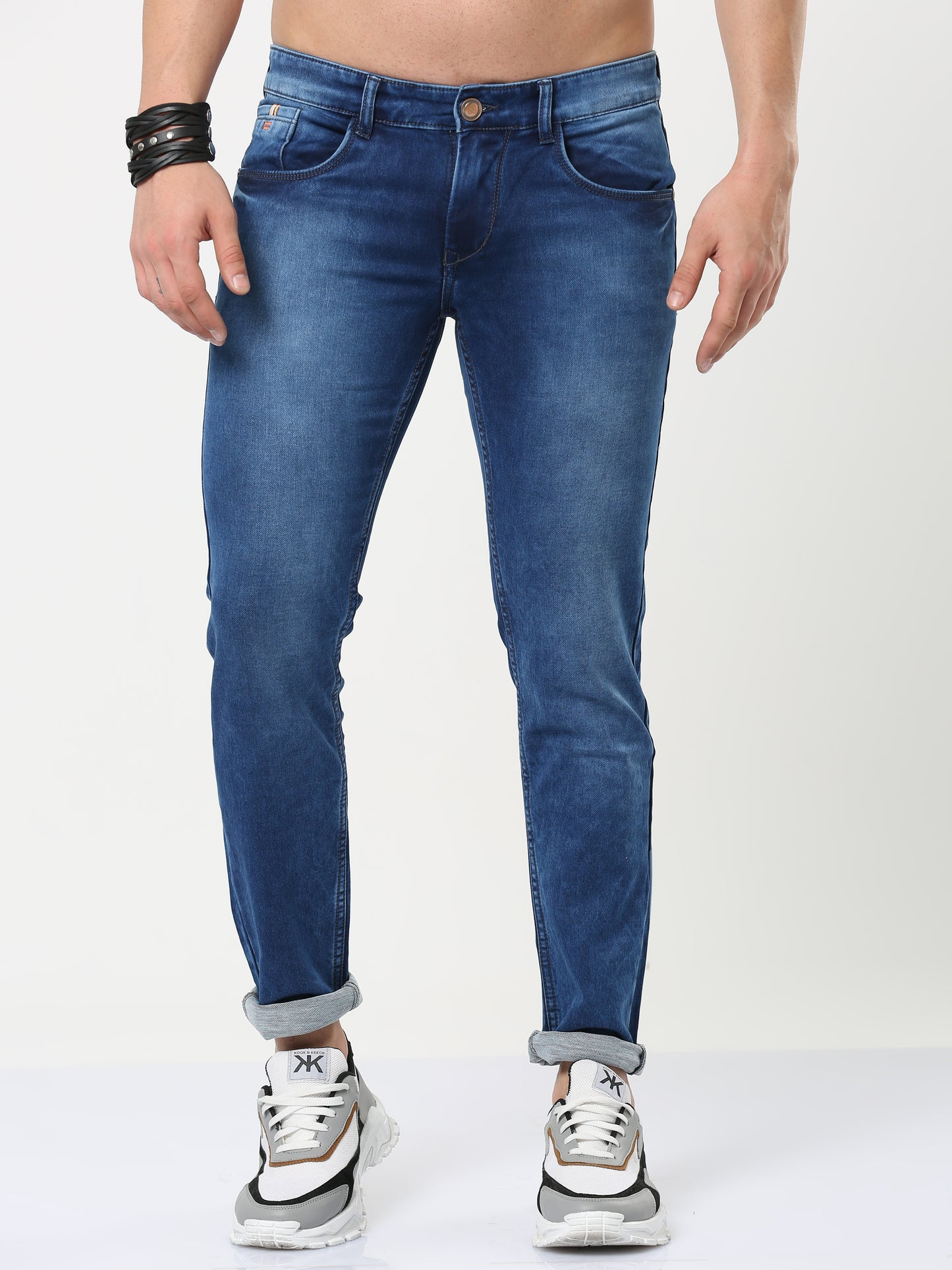 Onfire Vienna Denim Blue Skinny Fit Jeans