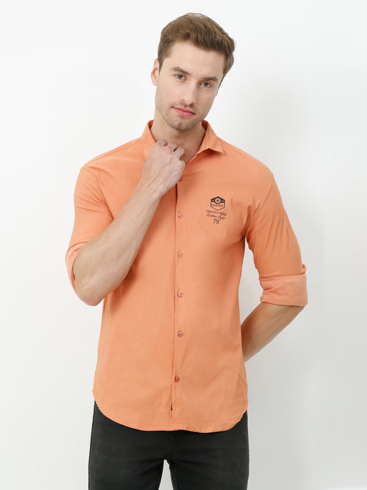 Onfire Designer Orange Shirt